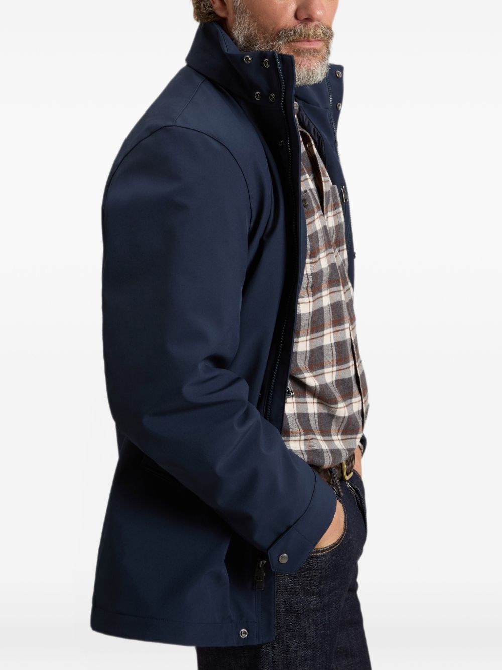 WOOLRICH Parka Chesterfield Blu