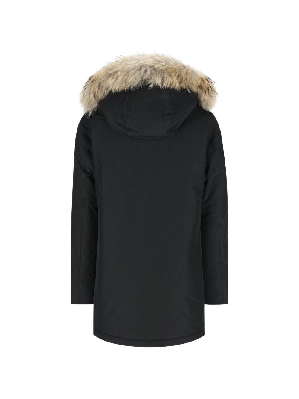 WOOLRICH Parka nero con cappuccio