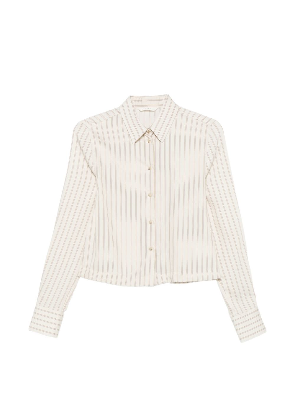 XACUS Camicia Anya a righe beige chiaro