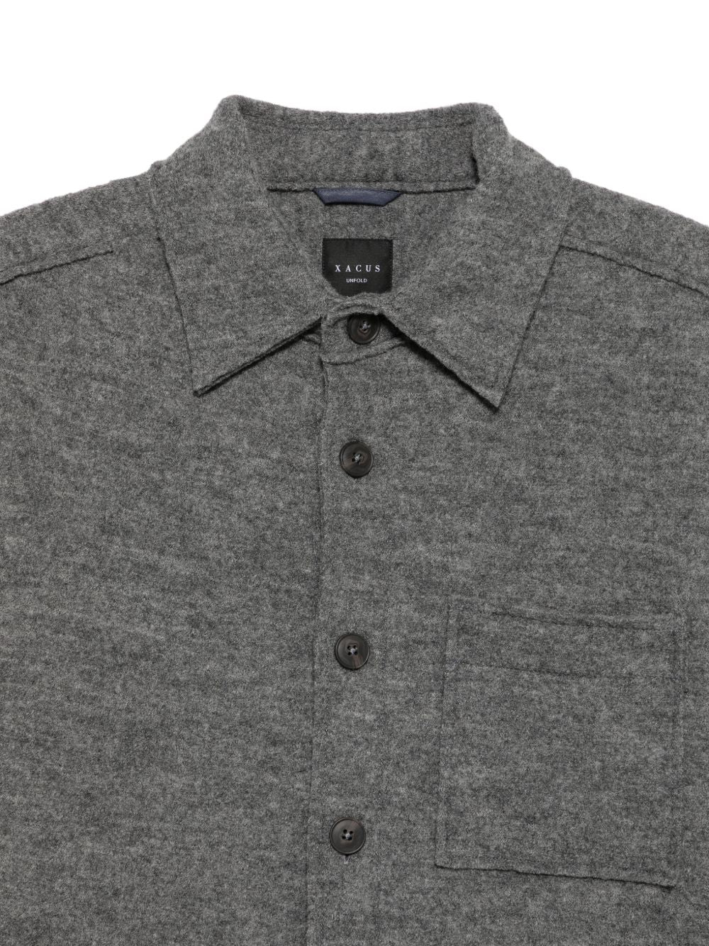 XACUS Camicia a maniche lunghe in maglia