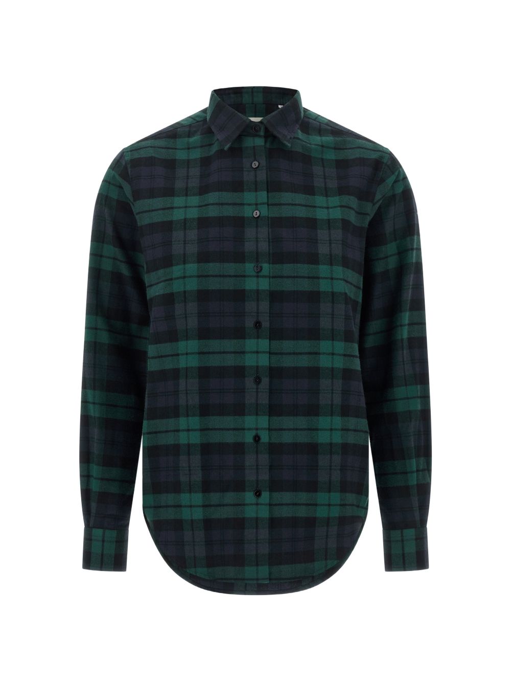 XACUS Camicia Marta in cotone con motivo a quadri scozzesi