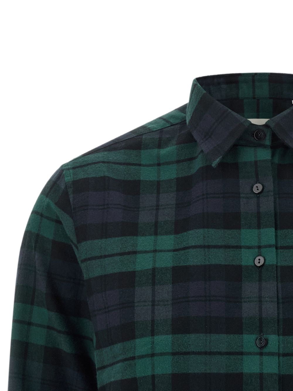 XACUS Camicia Marta in cotone con motivo a quadri scozzesi