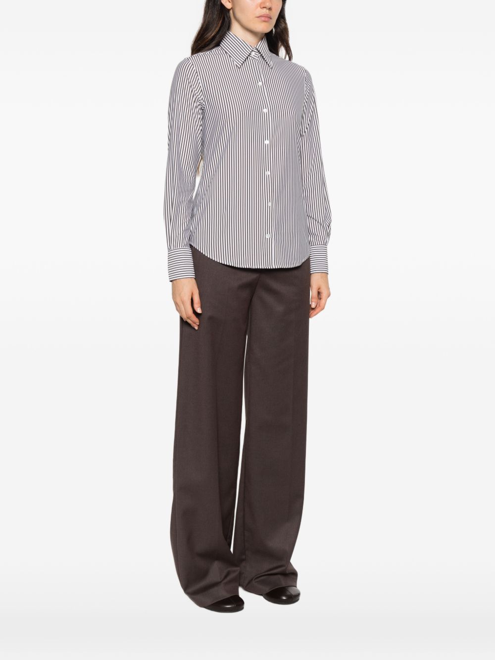 XACUS Camicia Perla classica a righe