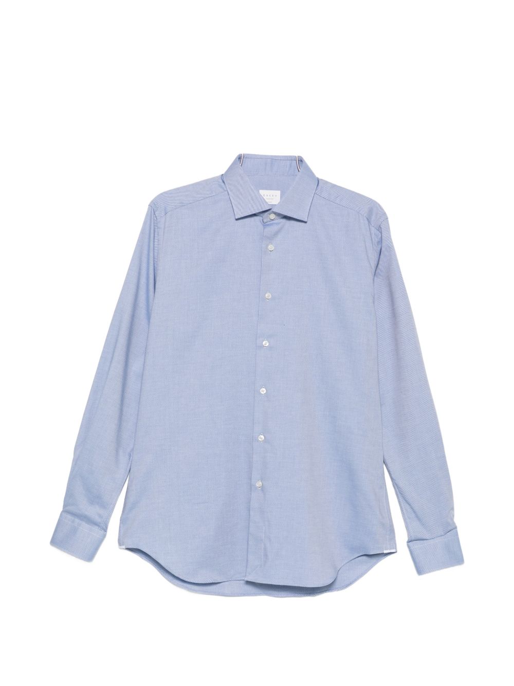 XACUS Camicia classica celeste in cotone