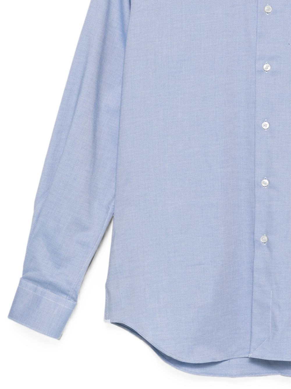 XACUS Camicia classica celeste in cotone