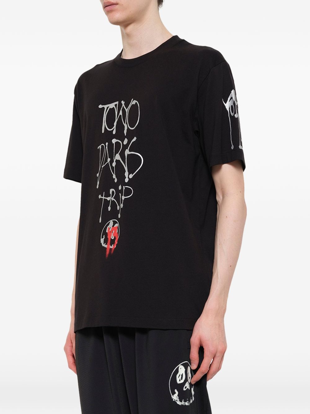 Y3 T-shirt Y-3 Chito City a maniche corte con grafica