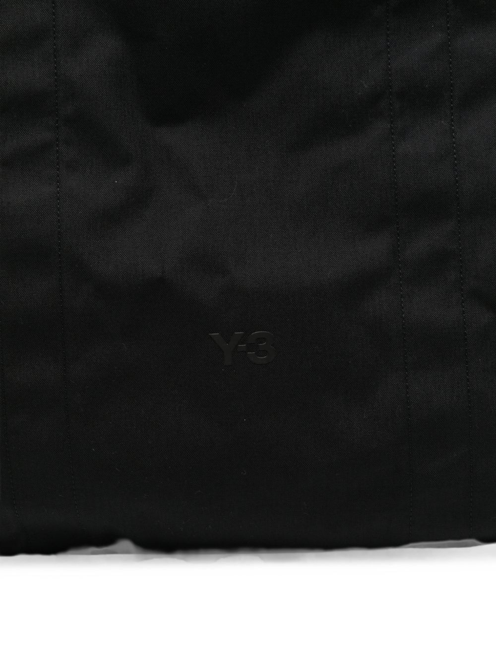 Y3 Borsa a mano nera con logo