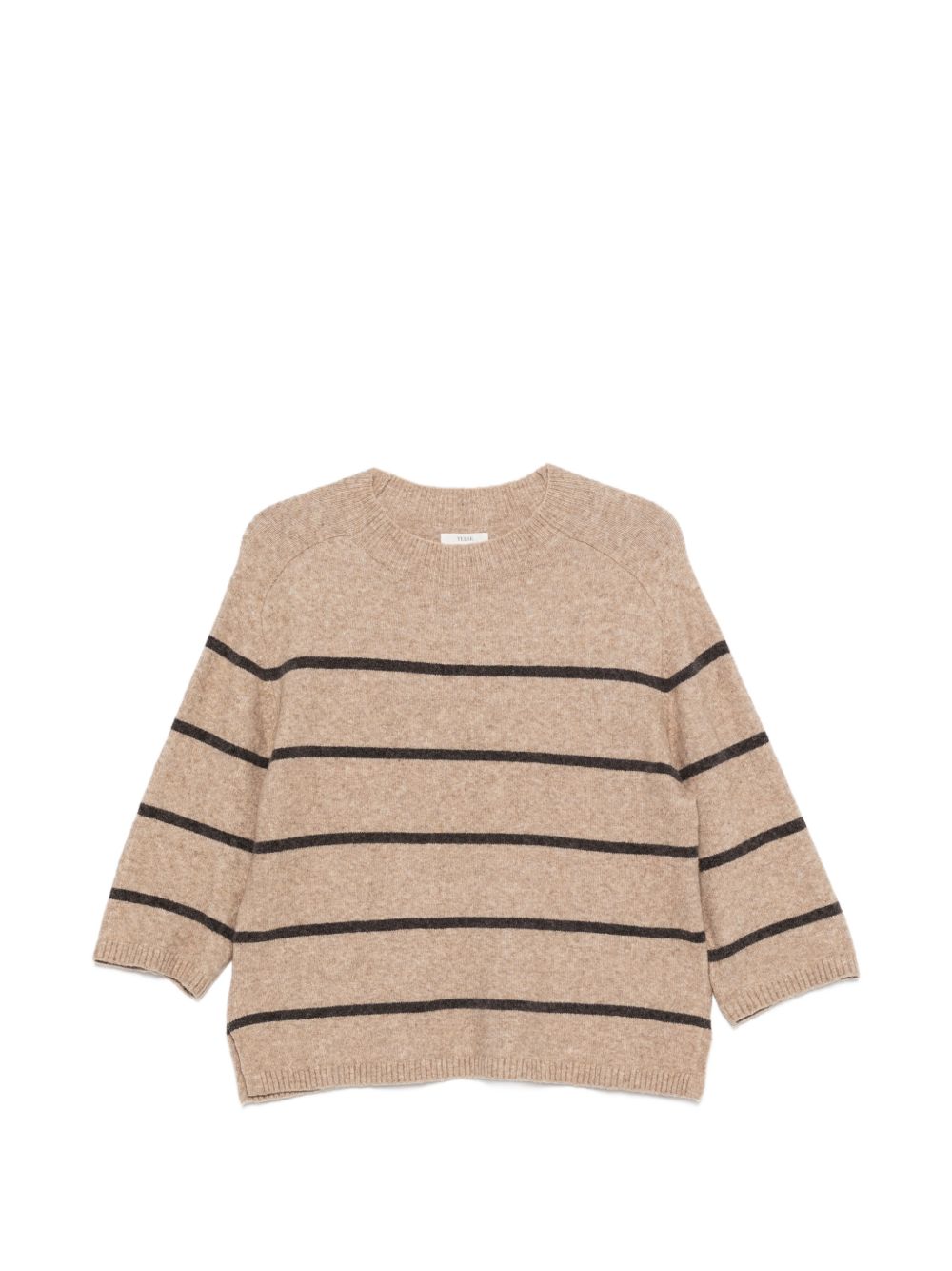 YERSE Maglia a Righe Regular Fit