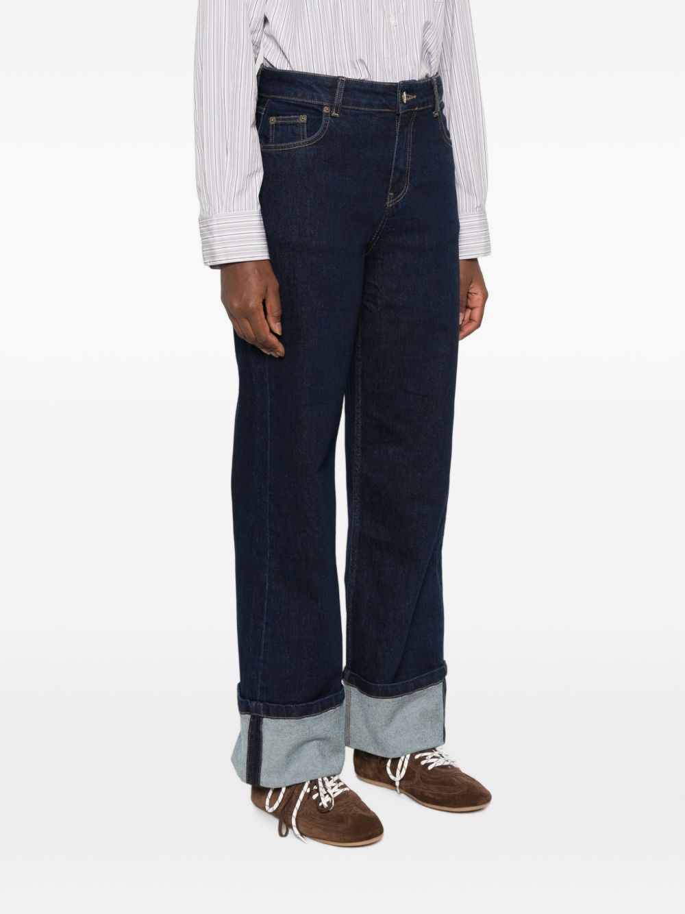 YERSE Jeans in Denim Blu