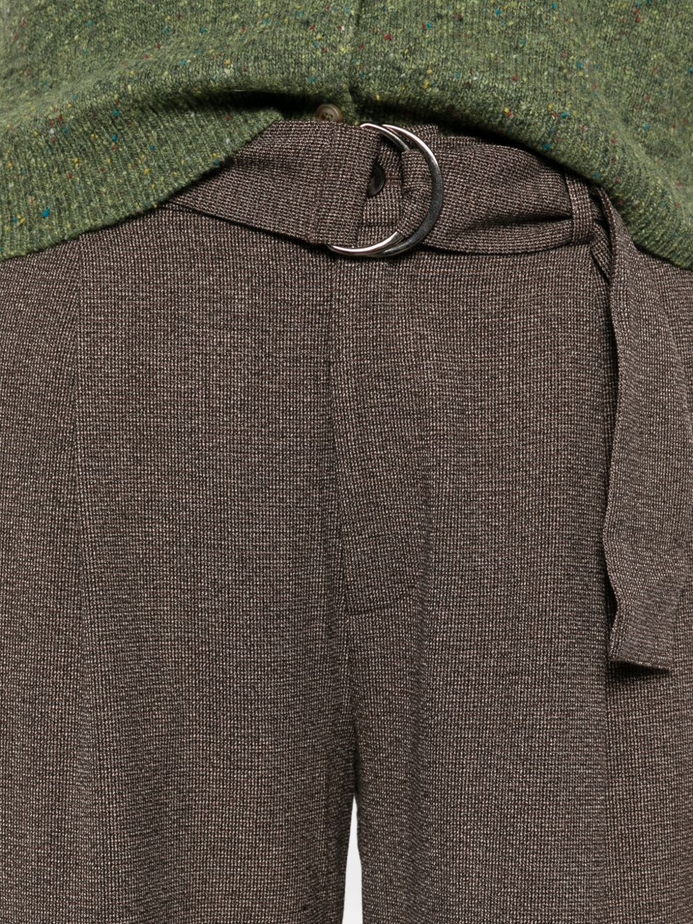 YERSE Pantaloni morbidi stile cargo con cintura in vita
