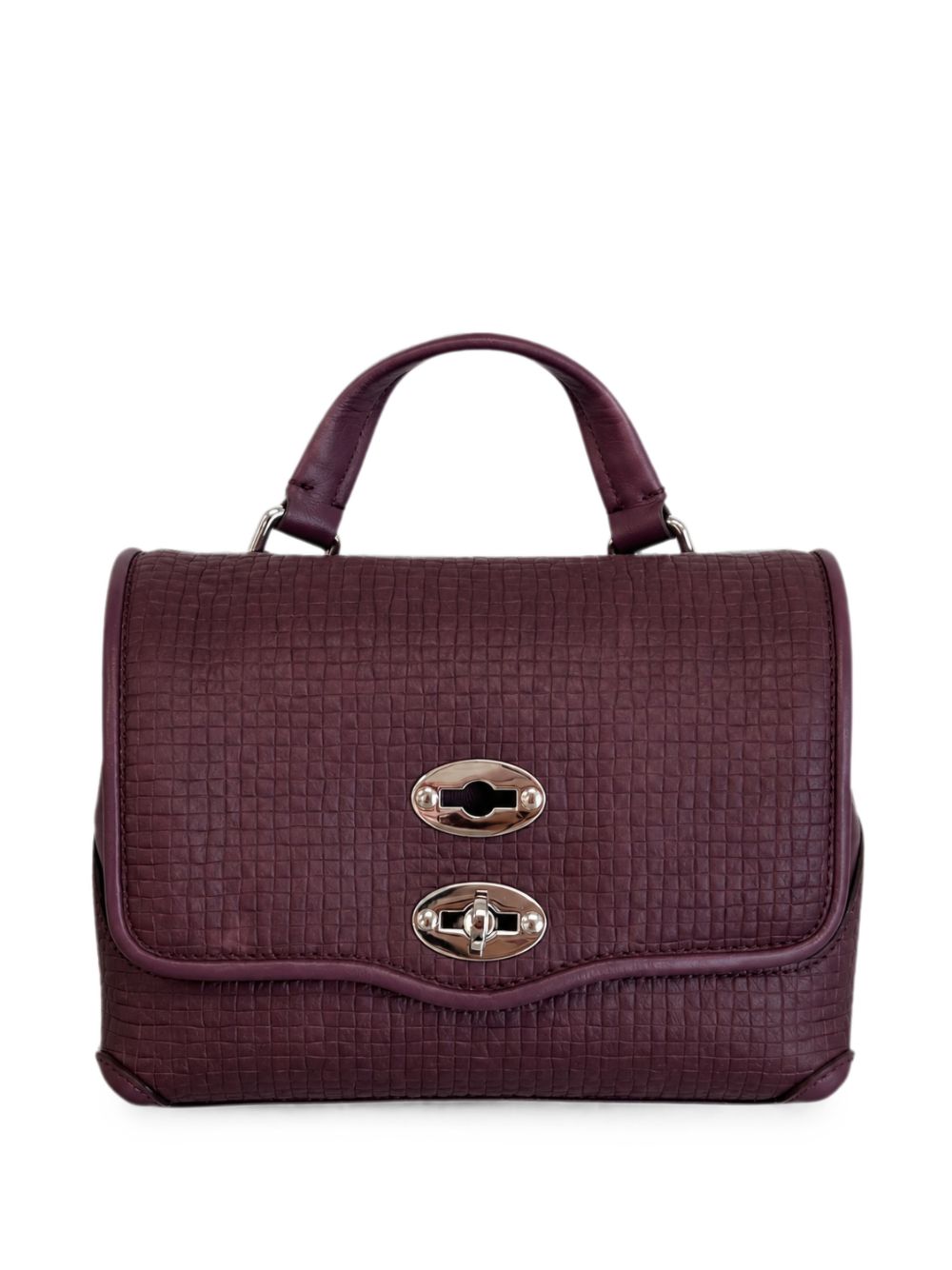 ZANELLATO Borsa a mano Baby tote in pelle marrone elegante
