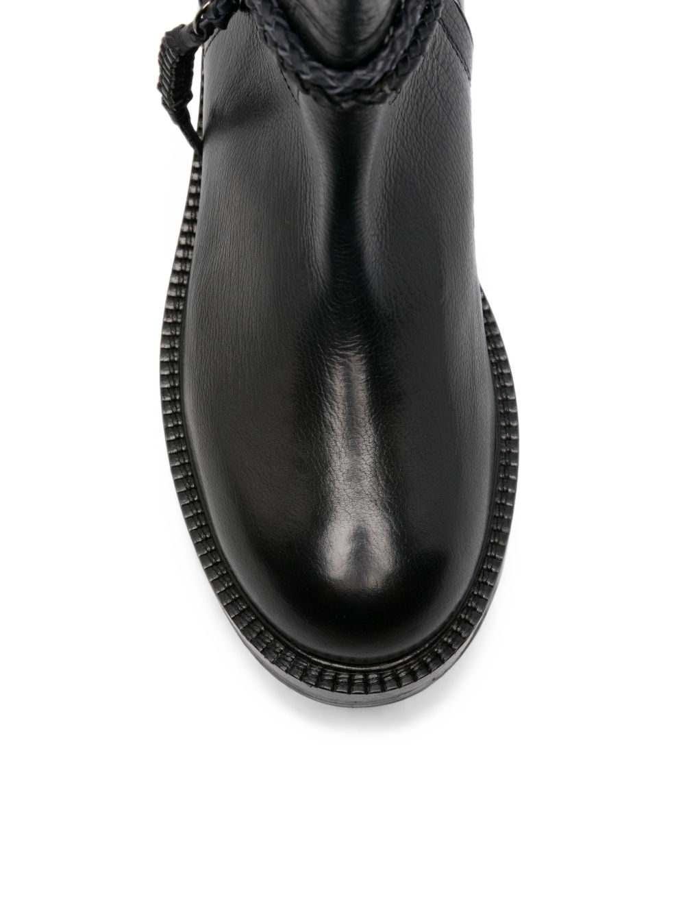 ZOLFO Stivaletti Chelsea neri in pelle