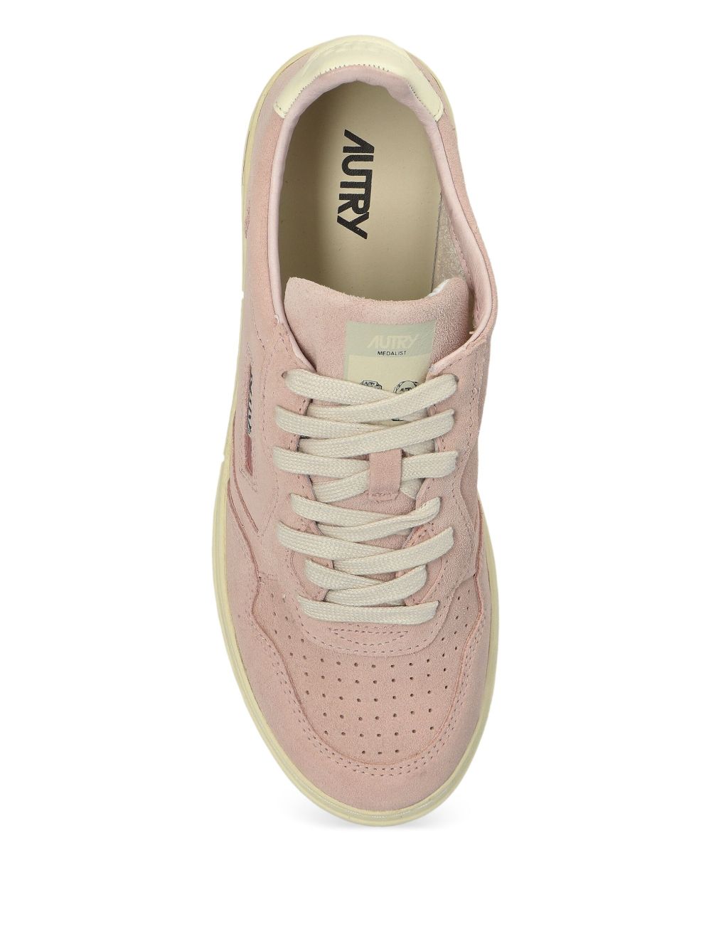 AUTRY Sneakers 'Medalist' in pelle scamosciata rosa