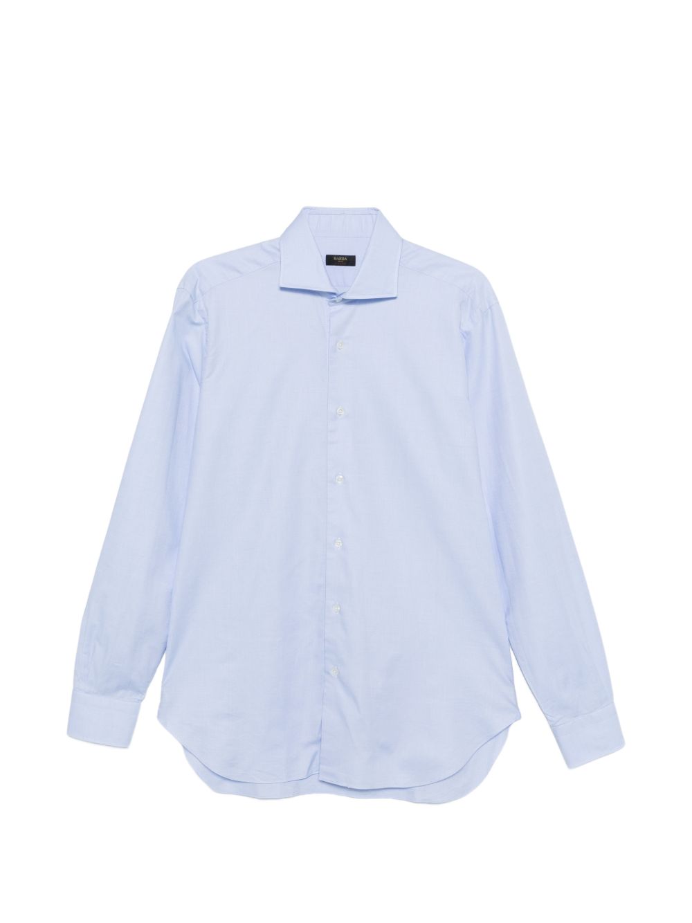 BARBA Camicia a maniche lunghe azzurra