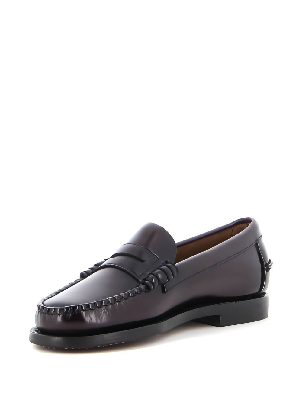 SEBAGO Mocassini Classic Dan in pelle marrone bordeaux