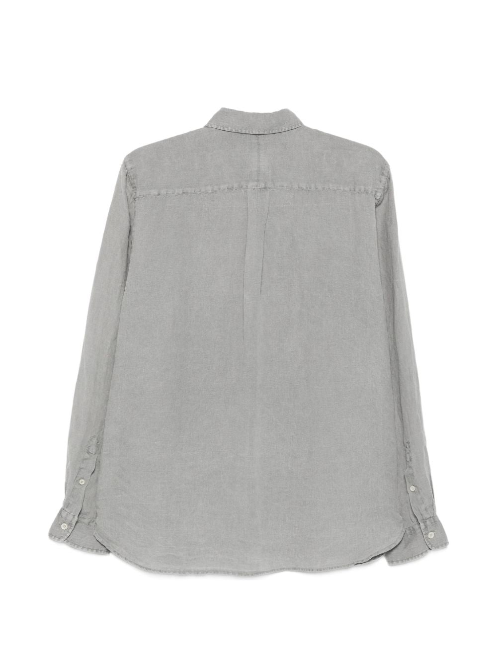 XACUS Camicia in lino grigia