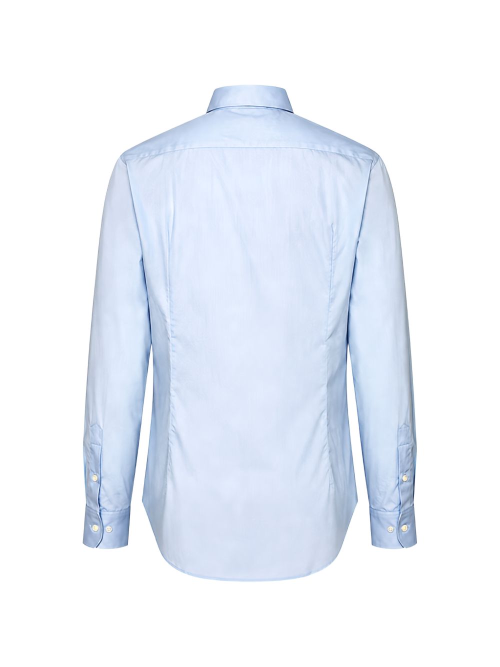 XACUS Camicia celeste a maniche lunghe con taschino
