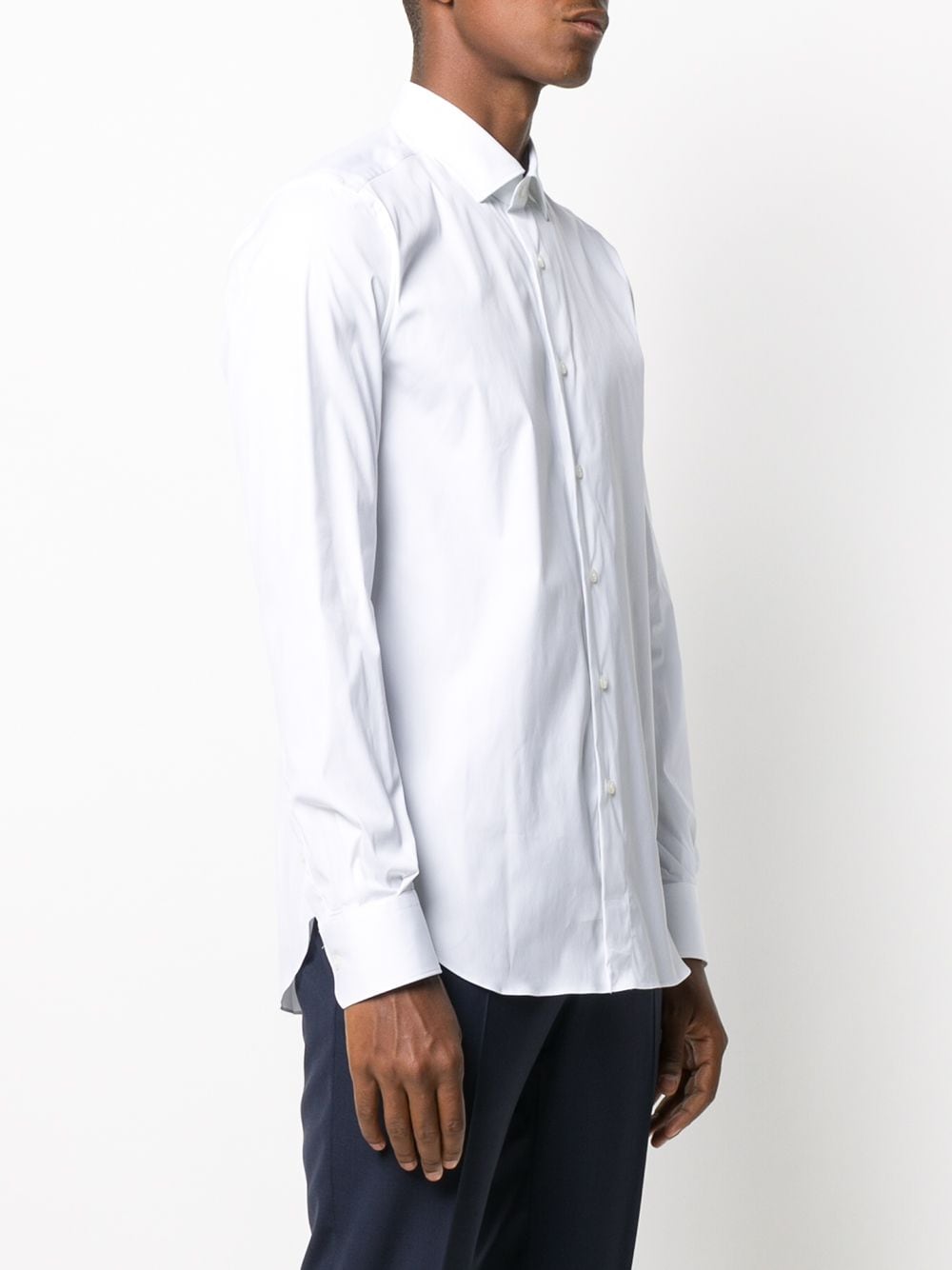 XACUS Camicia bianca a maniche lunghe