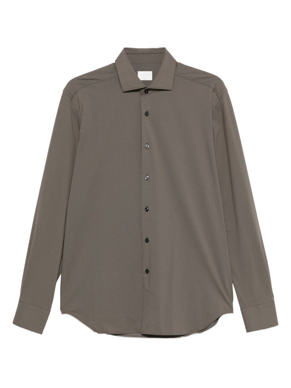 XACUS Camicia classica blu cenere