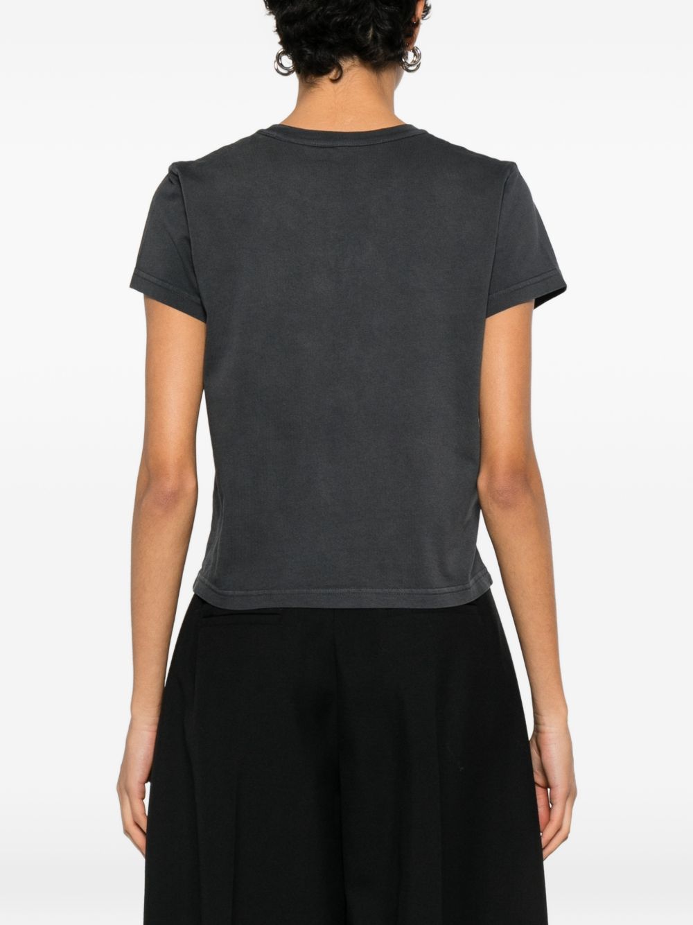 ALEXANDER WANG T-shirt slavata con logo