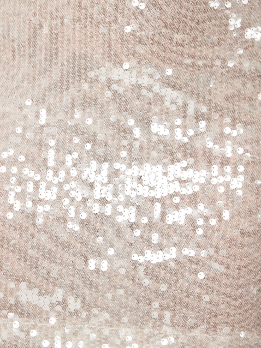 AMAZUIN Mini abito Ester avorio con scollo a V drappeggiato e cut-out laterali
