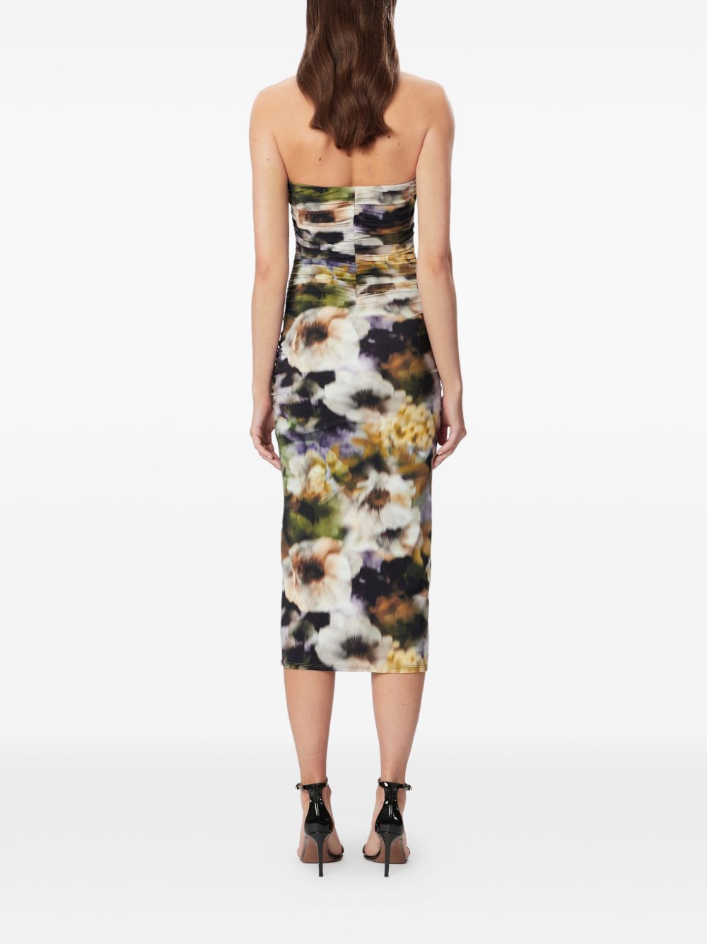 AMAZUIN Abito midi Natalie Faded Floral