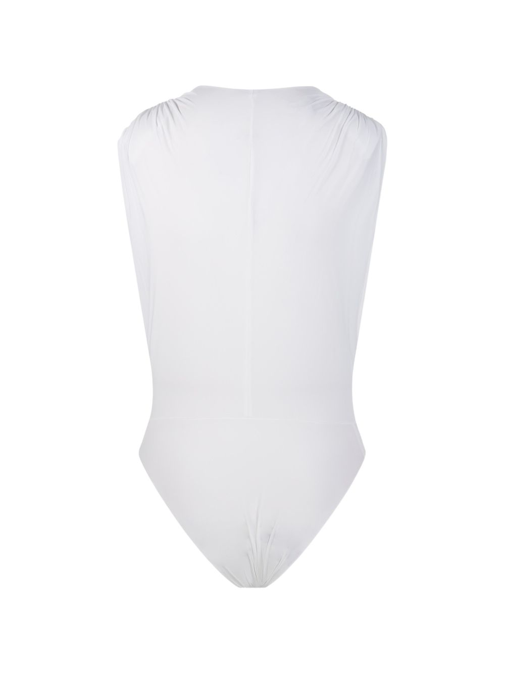 AMAZUIN Body Nikita off white con scollo profondo a V