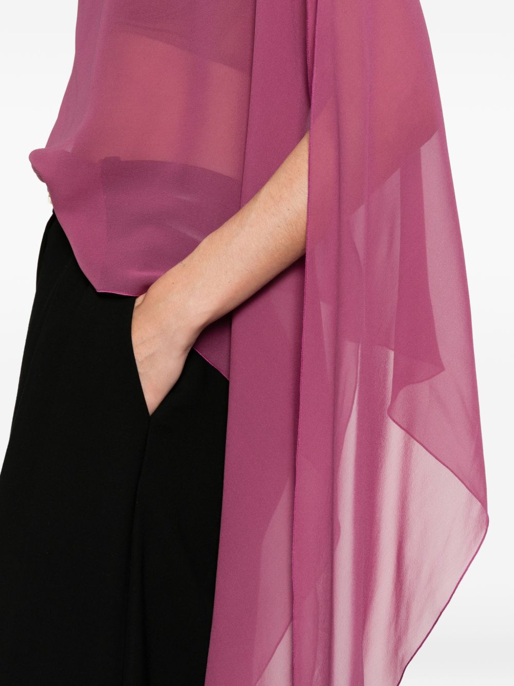 ANTONELLI Foulard coprispalle Melone color rosa scuro