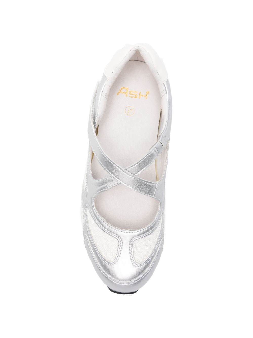 ASH Ballerine Kore color argento