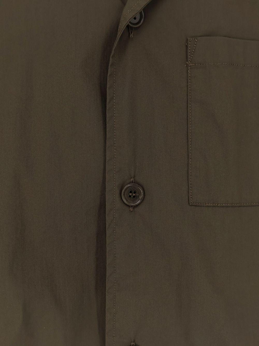ASPESI Camicia verde miitare con taschino