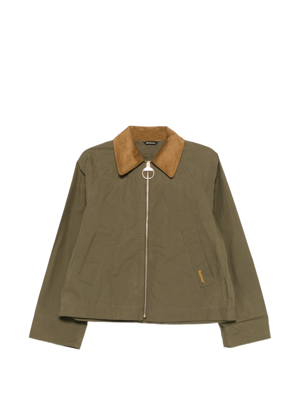BARBOUR Giacca Catlin in cotone verde