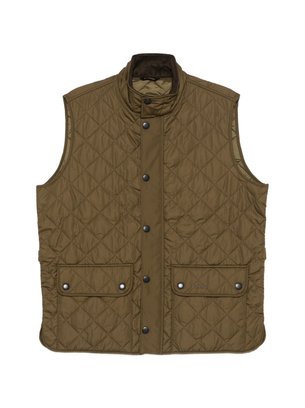 BARBOUR Gilet trapuntato Lowerdale con tasche