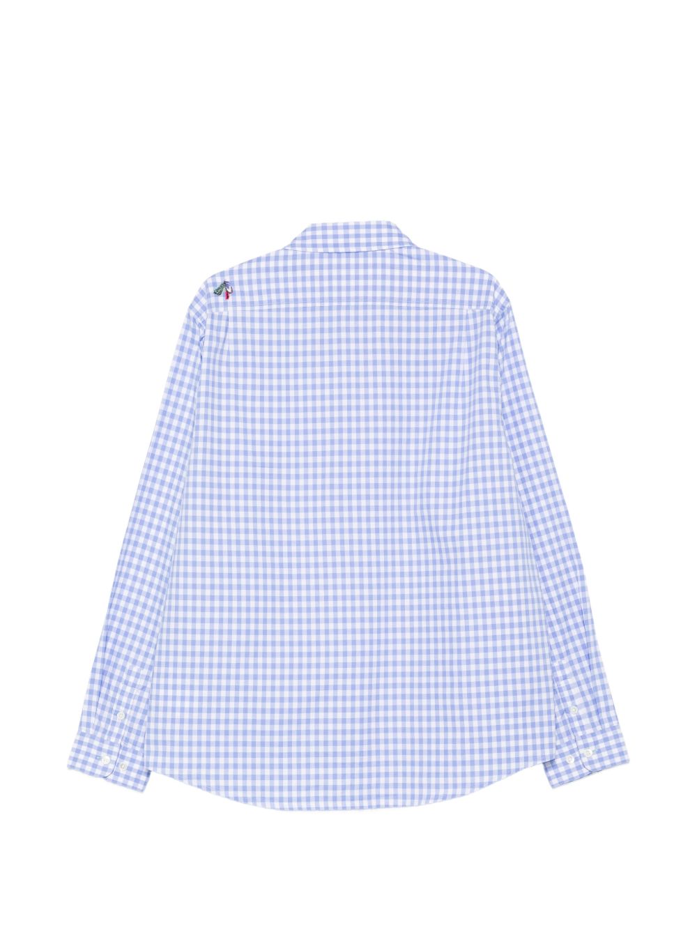 BARBOUR Camicia a quadretti con dettagli ricamati Paul Smith loves Barbour