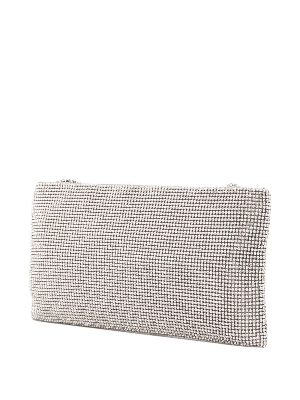BENEDETTA BRUZZICHES Pochette a tracolla 'Your best friend' argento