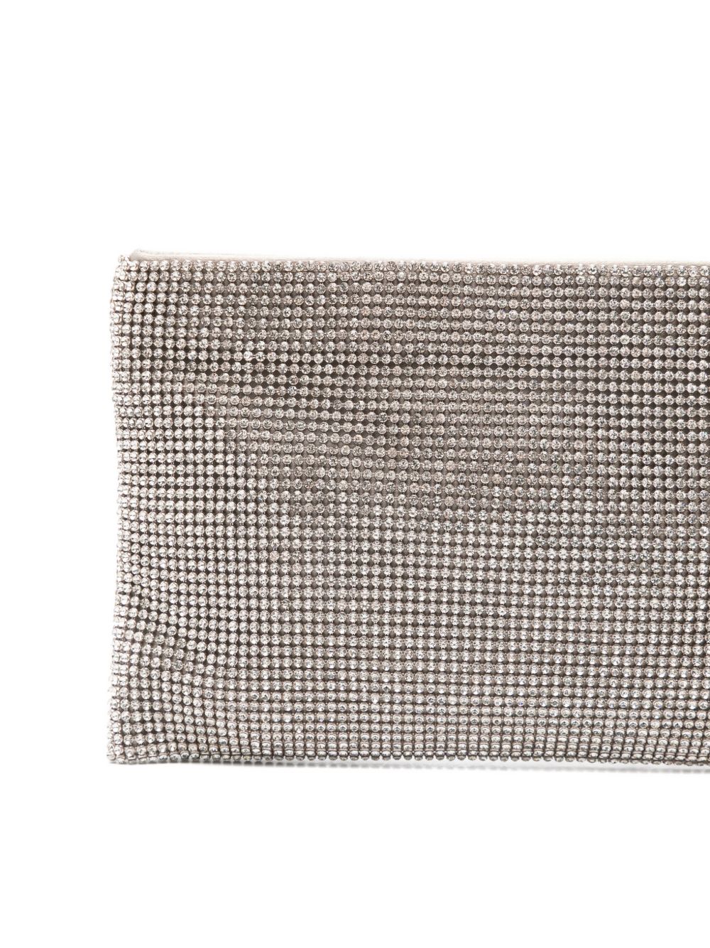 BENEDETTA BRUZZICHES Pochette a tracolla 'Your best friend' argento