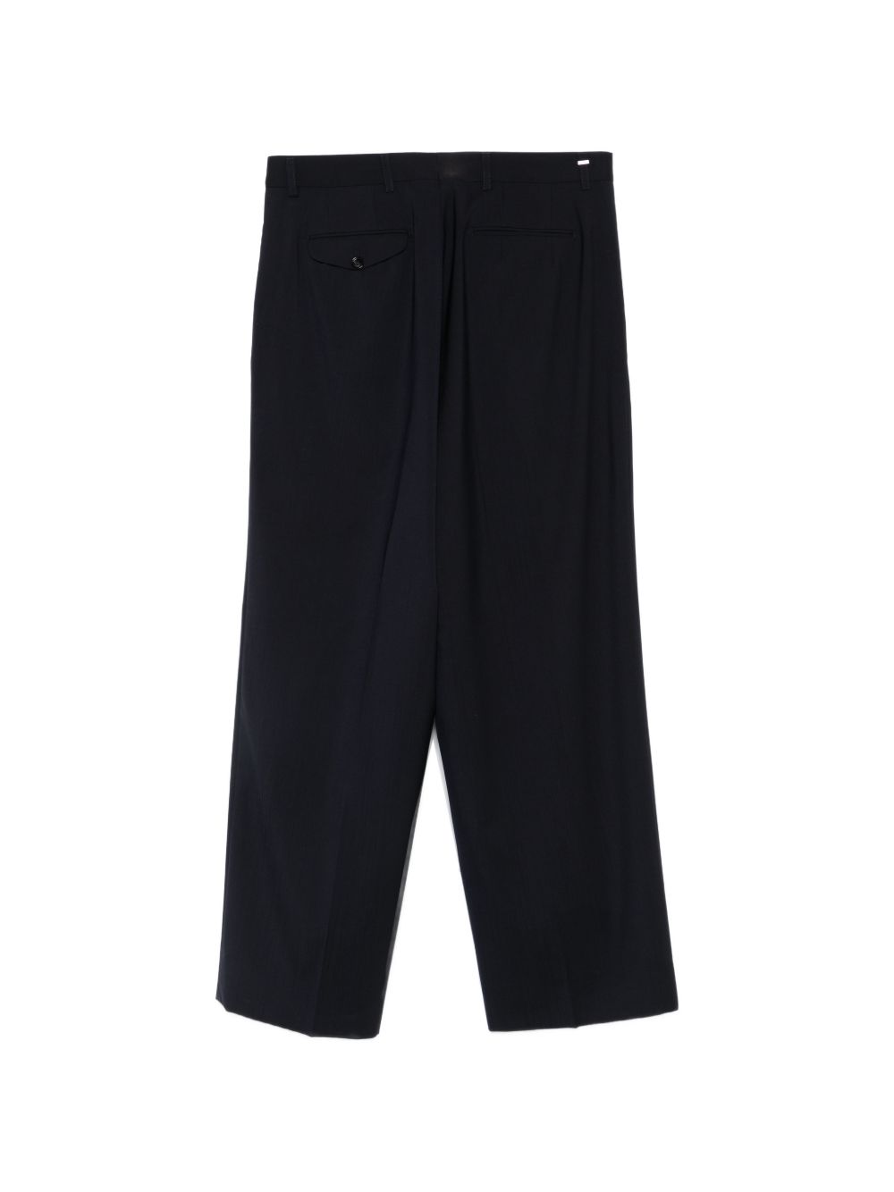 BE ABLE Pantaloni in cotone blu scuro con passanti per cintura