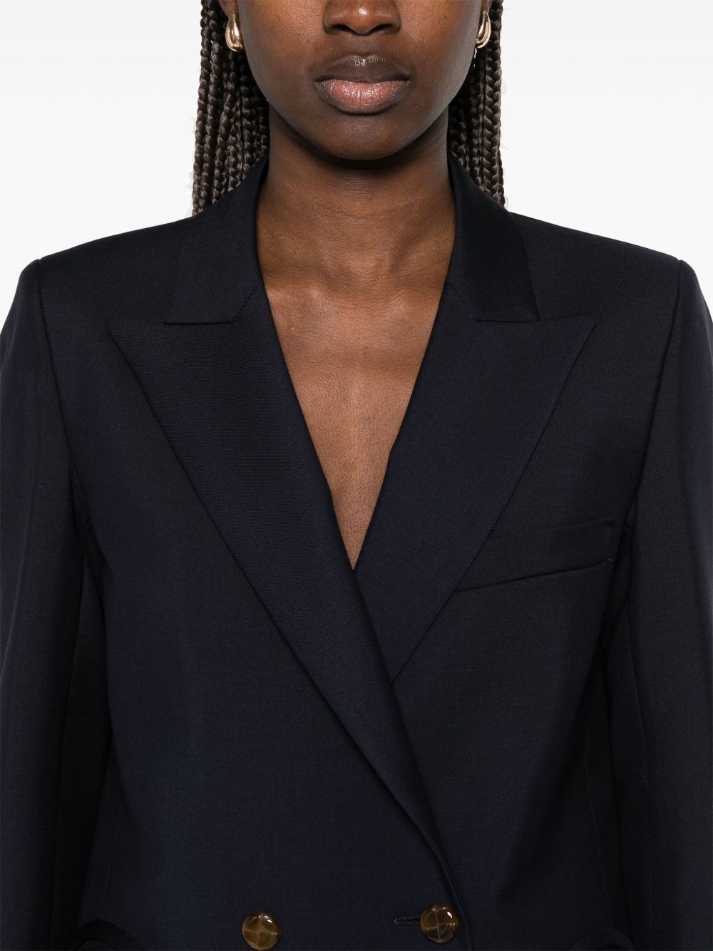 BLAZE Blazer First Class Everyday in lana e mohair blu