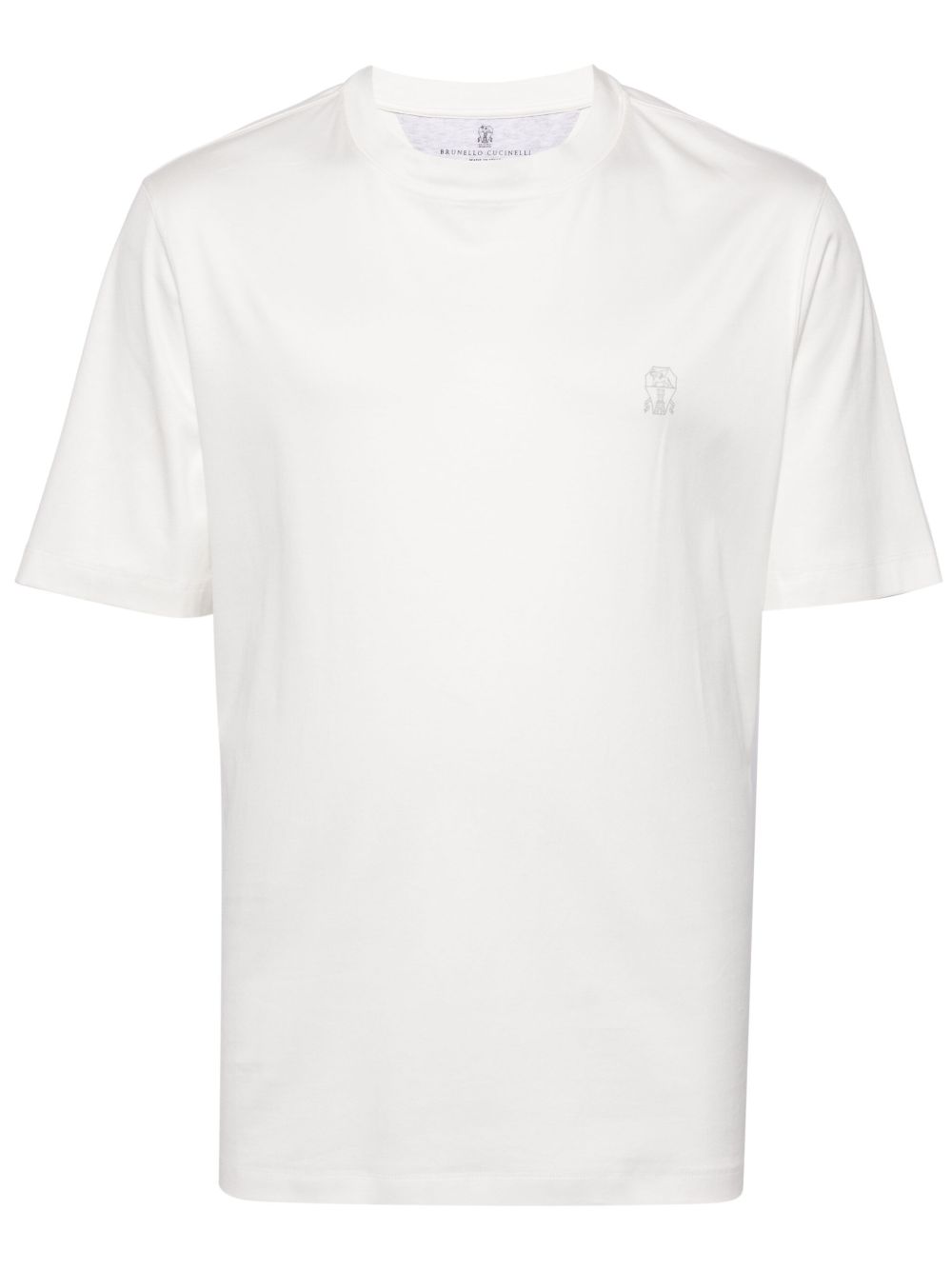 BRUNELLO CUCINELLI T-shirt in cotone bianco