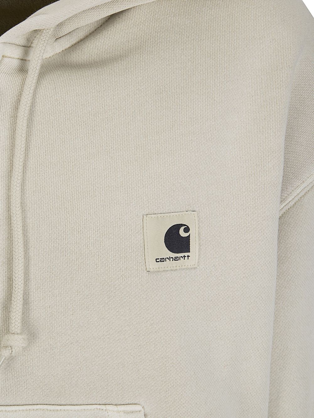 CARHARTT WIP Felpa con cappuccio e zip con logo