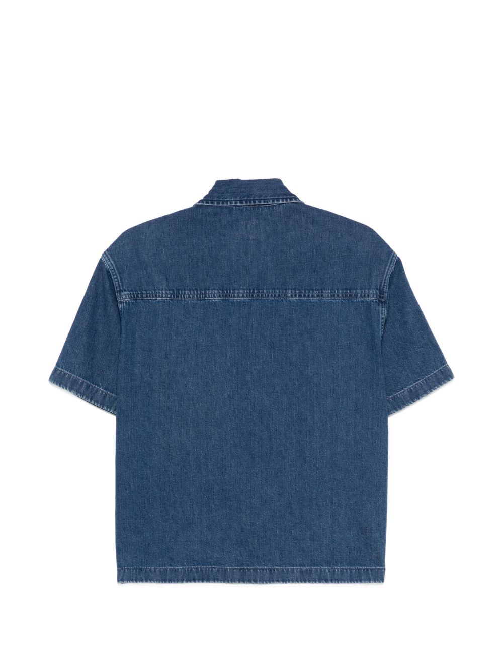 CARHARTT WIP Camicia a maniche corte in jeans con tasca sul petto