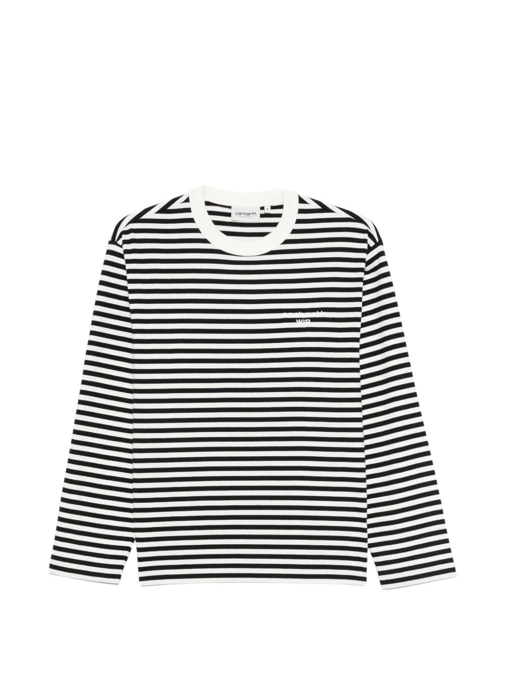 CARHARTT WIP T-shirt a righe bianche e nere