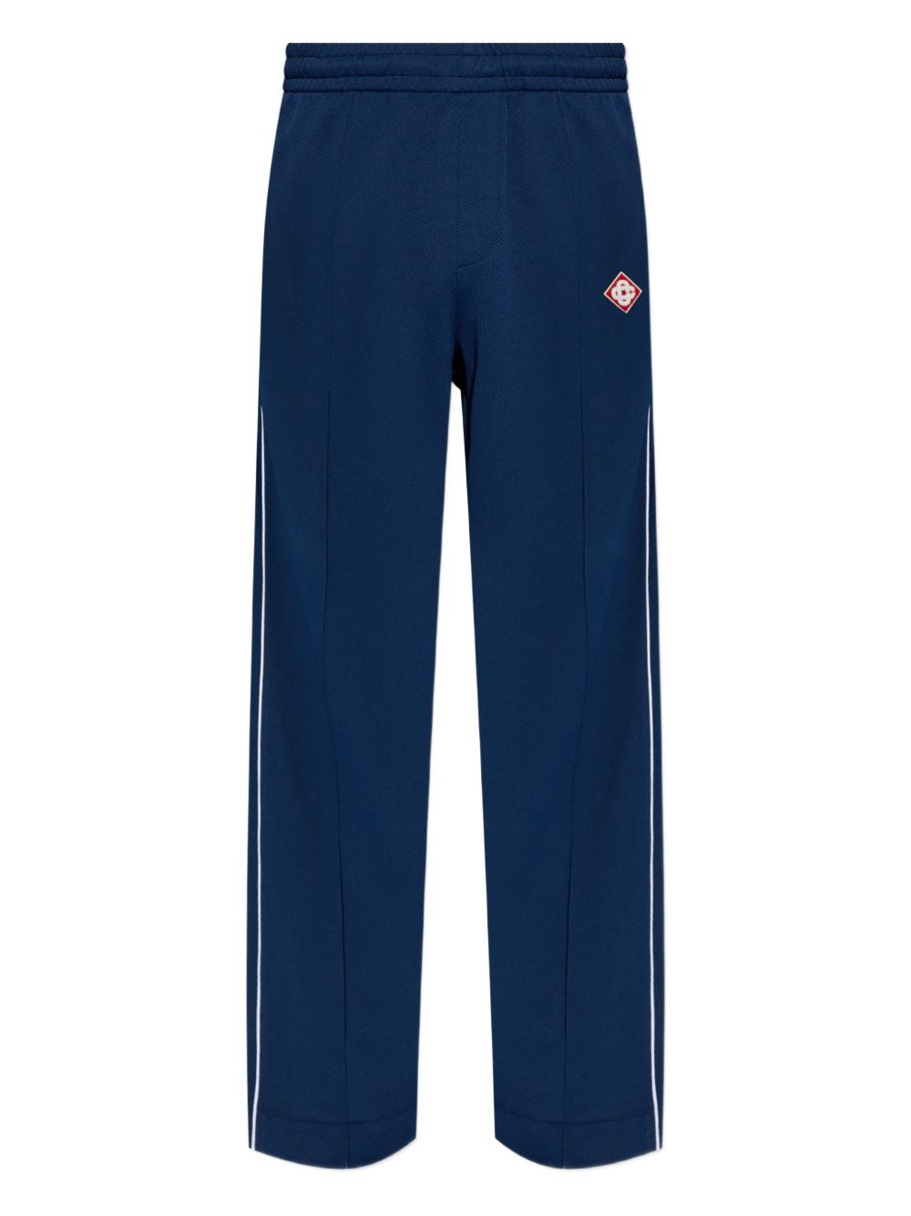 CASABLANCA Pantaloni tuta in cotone blu