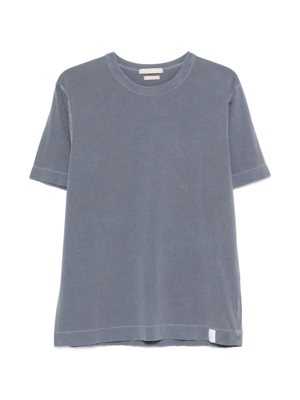 DANIELE FIESOLI T-shirt in cotone blu a maniche corte