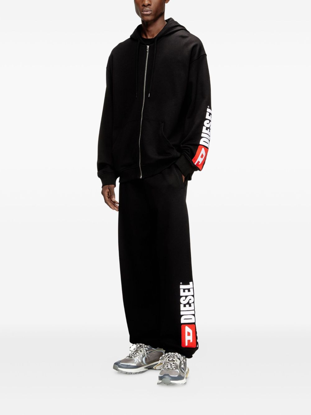 DIESEL Felpa con cappuccio 'S-Boxt-Zip-Hood-Div'
