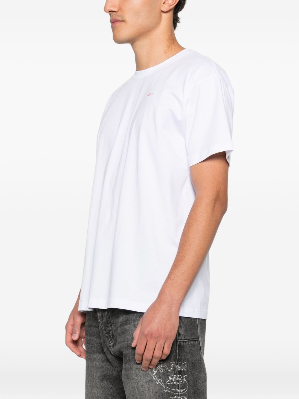 DIESEL T-shirt in cotone bianco