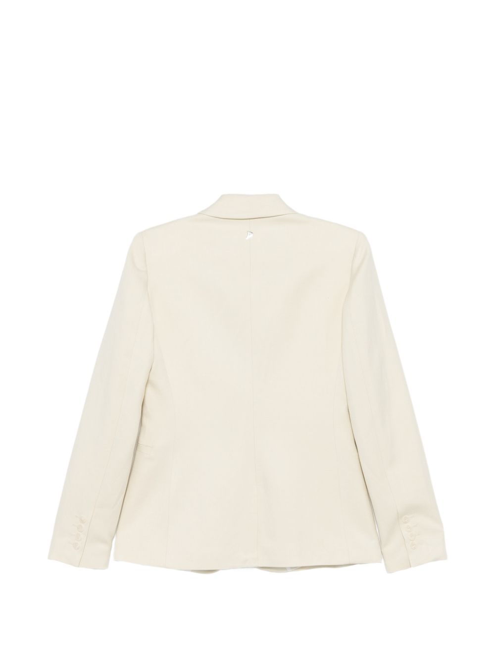 DONDUP Giacca monopetto bianca in misto lino