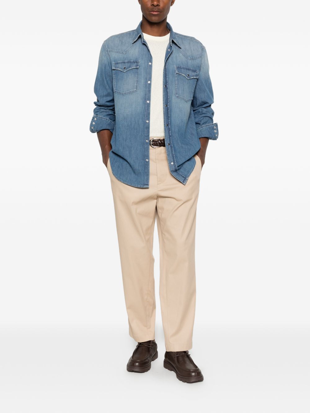 DONDUP Giacca in denim con tasche sul petto