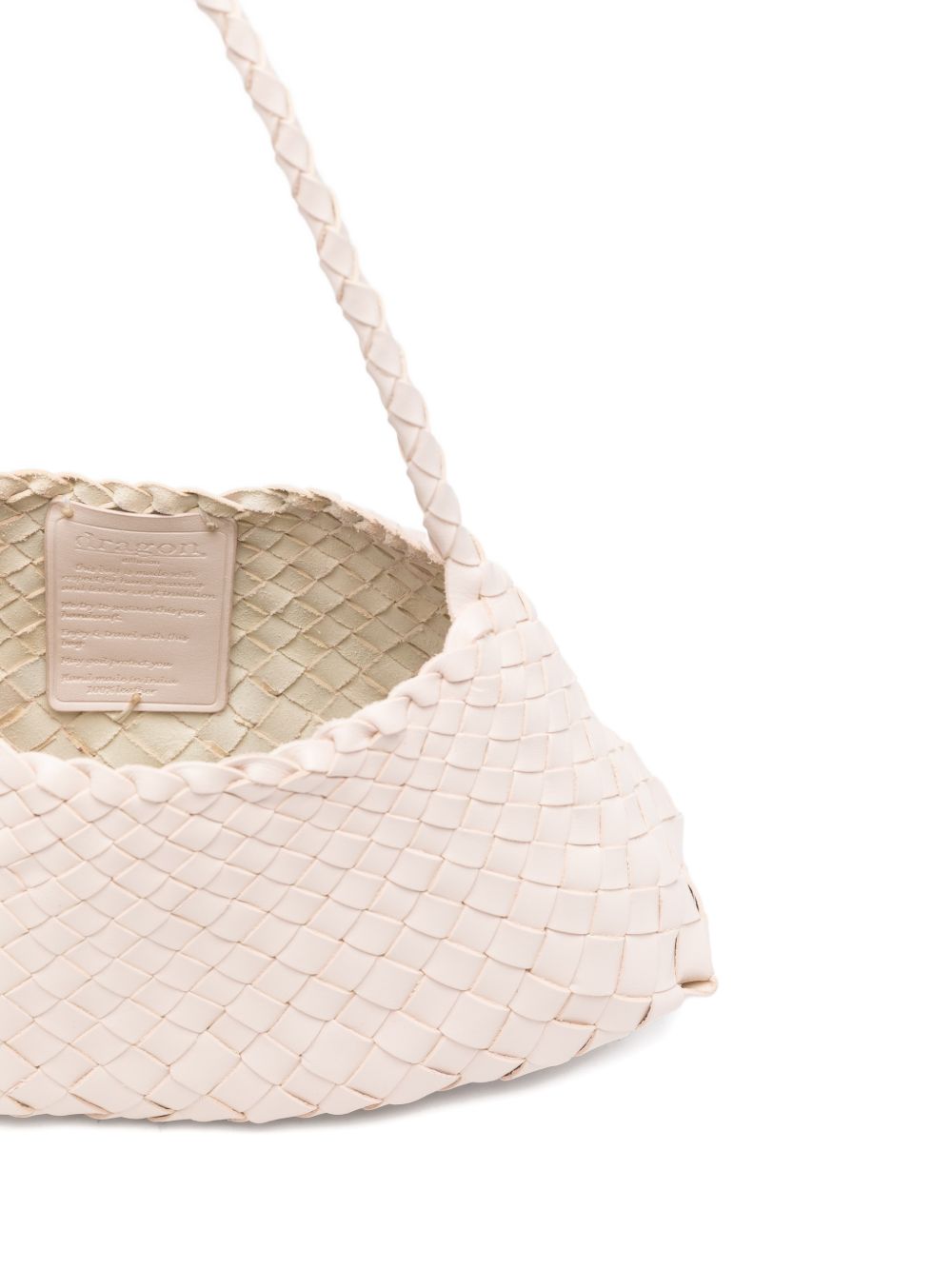 DRAGON DIFFUSION Borsa a spalla Rosanna intrecciata