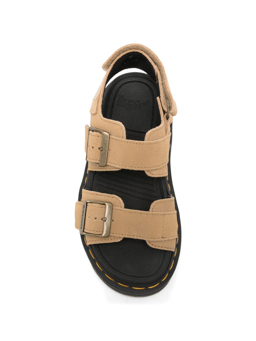 DR MARTENS Sandali bassi beige Zebzag con fibbie