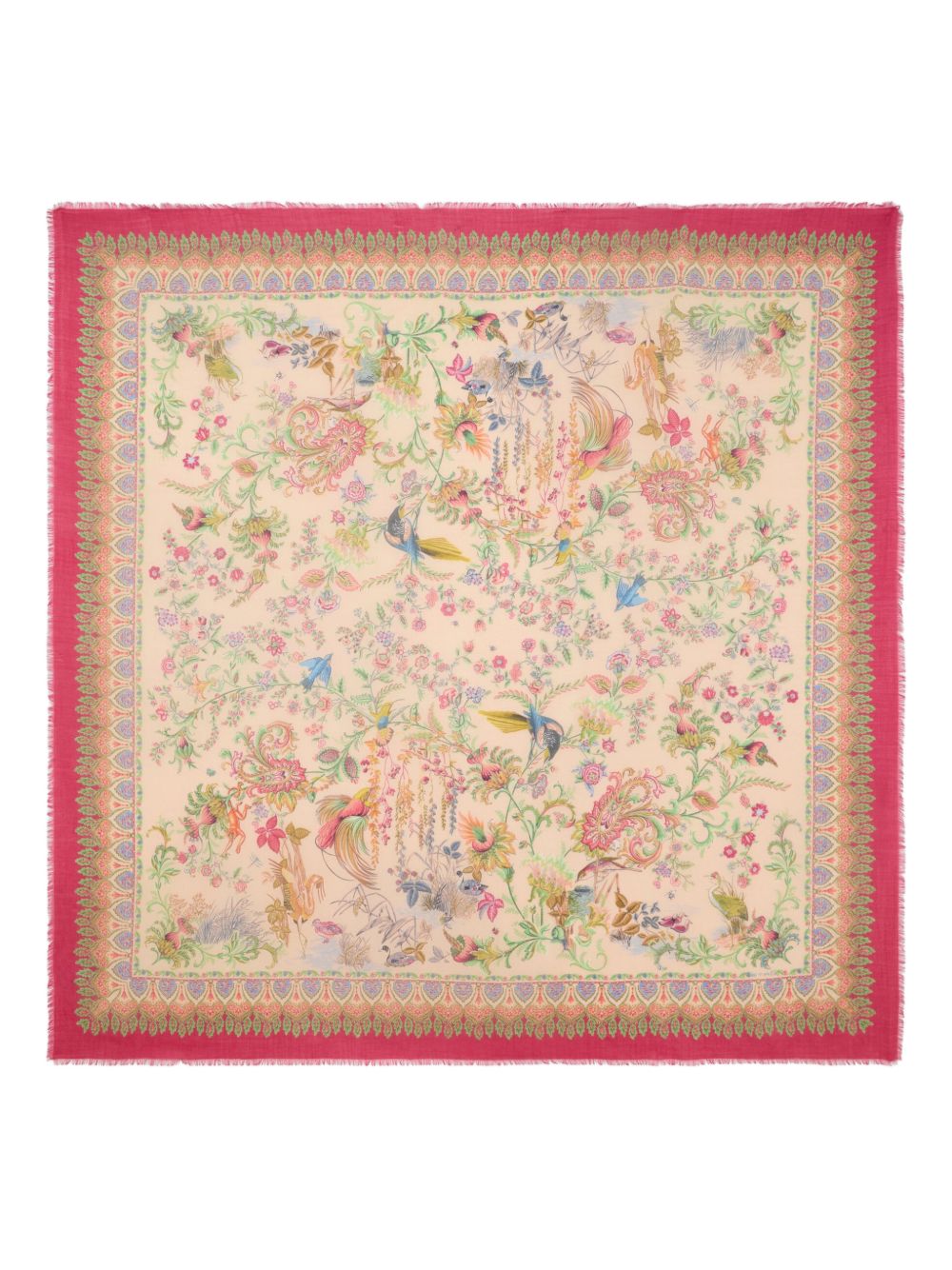 ETRO Sciarpa con fantasia multicolore